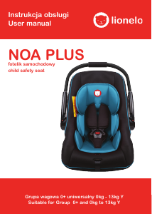 Manual Lionelo Noa Plus Car Seat
