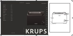 Manual Krups KH151110 ProAroma Torradeira