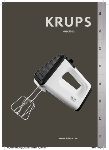 Handleiding Krups GN502131 3Mix 5500 Handmixer