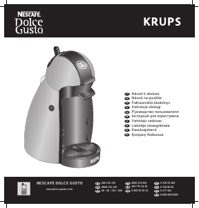 Instrukcja Krups KP100B31 Nescafe Dolce Gusto Ekspres do espresso