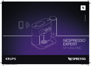 Instrukcja Krups XN600810 Nespresso Expert Ekspres do espresso