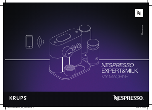 Εγχειρίδιο Krups XN601810 Nespresso Expert&Milk Μηχανή εσπρέσο