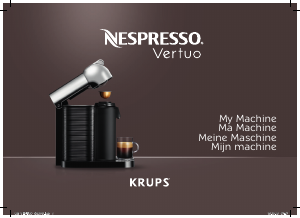 Handleiding Krups XN901840 Nespresso Vertuo Espresso-apparaat