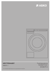 Käyttöohje Asko W40967R.S Pesukone