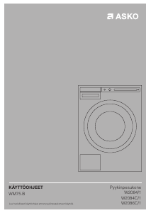 Käyttöohje Asko W2084.W Pesukone