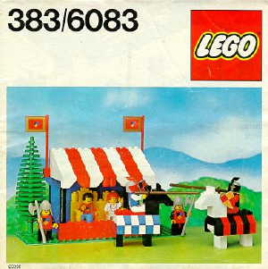 Manual Lego set 383 Castle Knights joust