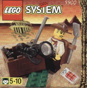 Bedienungsanleitung Lego set 5900 Adventurers Johnny Thunder