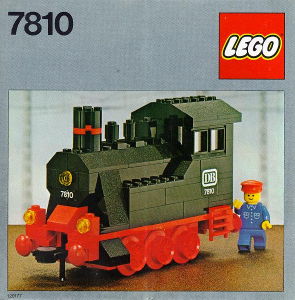 Handleiding Lego set 7810 Trains Stoomtrein