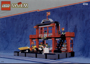 Bruksanvisning Lego set 4556 Trains Tågstation