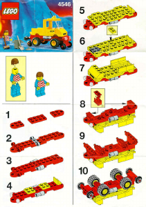 Handleiding Lego set 4546 Trains Railreparatie