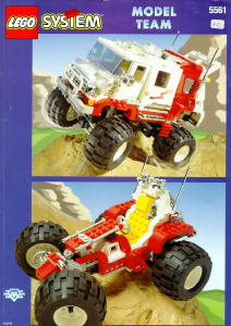 Manual Lego set 5561 Model Team Big foot 4x4