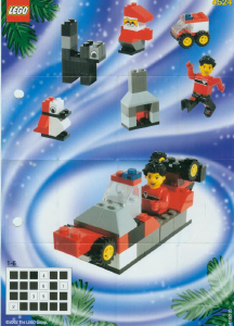 Manual Lego set 4524 Creator Holiday calendar