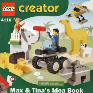 Manual Lego set 4116 Creator Animal adventures bucket