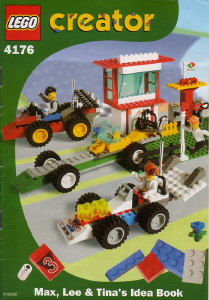 Bedienungsanleitung Lego set 4176 Creator Autorennen