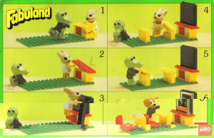 Handleiding Lego set 3645 Fabuland School