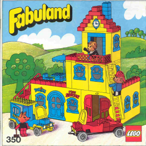 Manual Lego set 350 Fabuland Town hall
