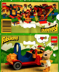 Bedienungsanleitung Lego set 3627 Fabuland Bonnie Hase