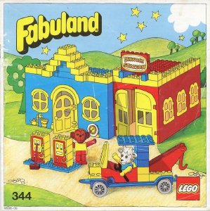 Manual Lego set 344 Fabuland Service station