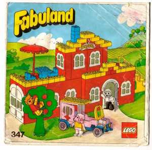 Manual de uso Lego set 347 Fabuland Hospital