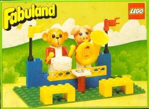 Bedienungsanleitung Lego set 3631 Fabuland Große Band