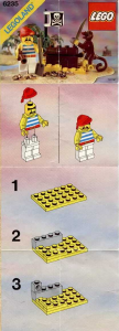 Manual de uso Lego set 6235 Pirates Tesoro enterrado