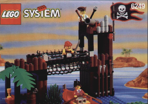 Manual de uso Lego set 6249 Pirates Emboscada