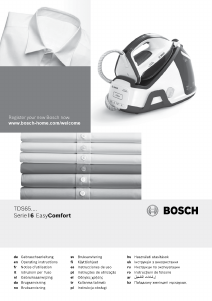 Руководство Bosch TDS6530 Утюг