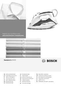 Manual de uso Bosch TDA5030110 Plancha