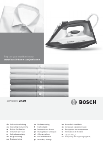 Käyttöohje Bosch TDA302801W Silitysrauta