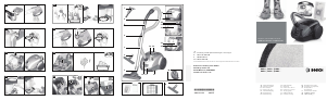 Manual de uso Bosch BGN21700 Aspirador