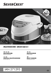 Manual SilverCrest SMUD 860 A1 Multi Cooker