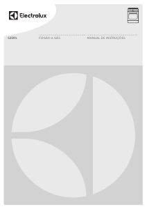 Manual Electrolux 52ERS Fogão