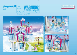 Manuale Playmobil set 9469 Fairy Tales Palazzo di cristallo