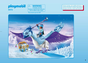 Manuale Playmobil set 9472 Fairy Tales Grande fenice