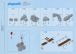 Handleiding Playmobil set 7166 Accessories Rotsformatie