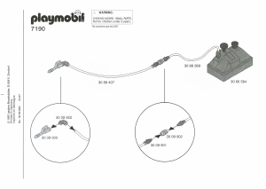 Manual Playmobil set 7190 Accessories Water pump