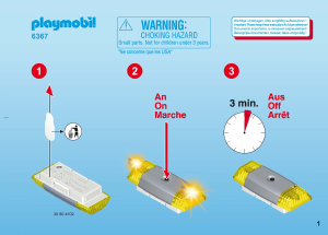 Manual Playmobil set 6367 Accessories Luzes de emergência