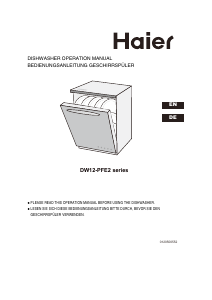 Bedienungsanleitung Haier DW12-PFE2ME Geschirrspüler