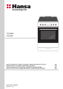 Руководство Hansa FCCW68203 Кухонная плита