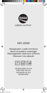 Mode d’emploi Daga MC-2000 Appareil de massage