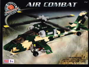 Handleiding Mega Bloks set 9747 Probuilder Air combat