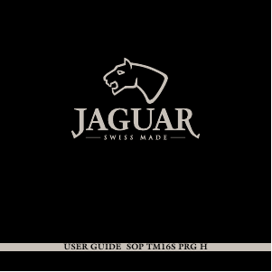 Bedienungsanleitung Jaguar J657 Armbanduhr