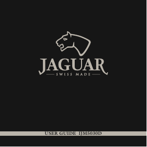Manual de uso Jaguar J650 Reloj de pulsera