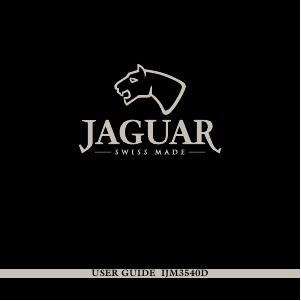 Manuale Jaguar J667 Orologio da polso