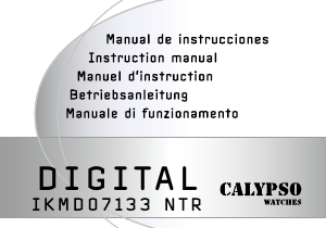 Manuale Calypso K5727 Orologio da polso