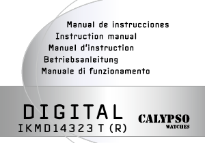 Manuale Calypso K5702 Orologio da polso