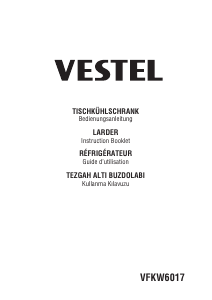 Kullanım kılavuzu Vestel VFKW6017 Buzdolabı