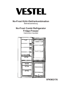 Manual Vestel VFKW2176 Fridge-Freezer