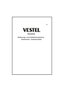 Handleiding Vestel VEA24026 Kookplaat