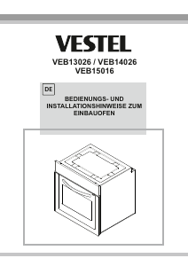 Bedienungsanleitung Vestel VEB15016 Backofen